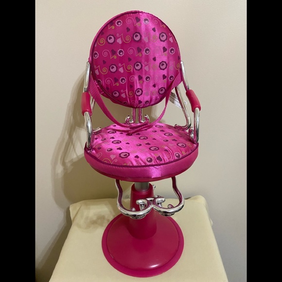 Our Generation Sitting Pretty Salon Chair. Fits American Girl Doll. - Picture 1 of 3